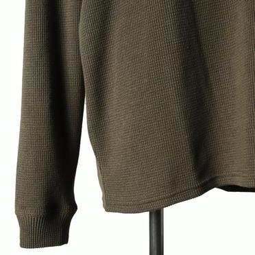 Rib Knit Oversize Top　OLIVE No.10