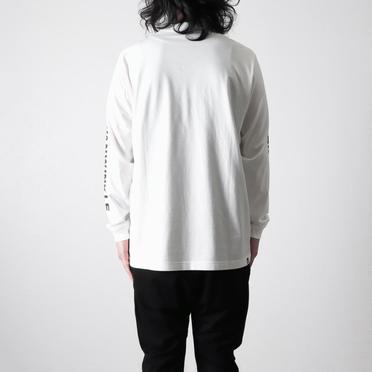 PRINT L/S　WHITE No.9