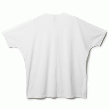BICOLOR DOLMAN-T　WHITE×S.BEIGE No.2