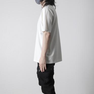 BICOLOR DOLMAN-T　WHITE×S.BEIGE No.8