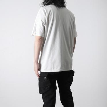 BICOLOR DOLMAN-T　WHITE×S.BEIGE No.9