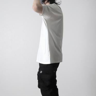 BICOLOR DOLMAN-T　WHITE×S.BEIGE No.13