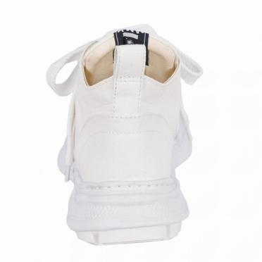 ROLL-TONGUE STAINING SHOES feat. Maison MIHARA YASUHIRO (MID CUT) / WHITE×WHITE No.5