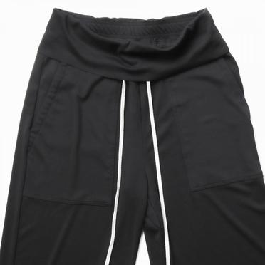 サンドウォッシュ ベアフライス イージーパンツ　BLACK×BLACK No.7