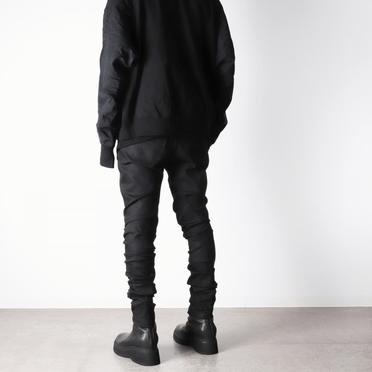 素染めベジタブル インヒールブーツ　BLACK No.18