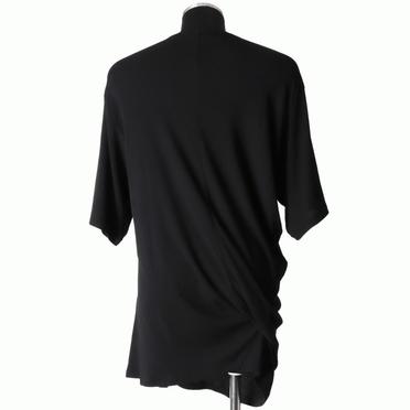 907CUM4 COTTON HIGH TWIST RIB　BLACK No.5