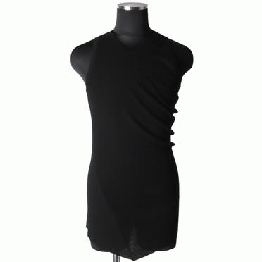 907CUM3 COTTON HIGH TWIST RIB　BLACK No.1