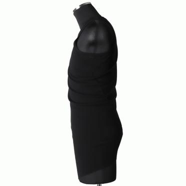 907CUM3 COTTON HIGH TWIST RIB　BLACK No.3