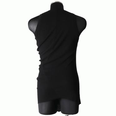 907CUM3 COTTON HIGH TWIST RIB　BLACK No.5
