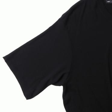 907CUM4 COTTON HIGH TWIST RIB　BLACK No.8