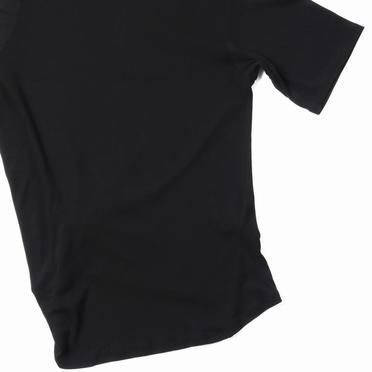 907CUM4 COTTON HIGH TWIST RIB　BLACK No.10