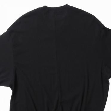 907CUM4 COTTON HIGH TWIST RIB　BLACK No.11