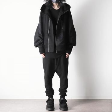 907PAM11 COTTON SWEAT　BLACK No.21
