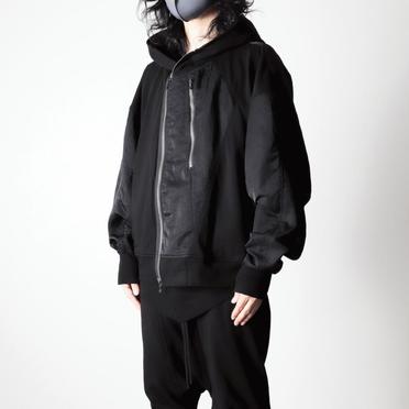 907CUM1 COTTON SWEAT　BLACK No.16