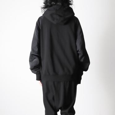907CUM1 COTTON SWEAT　BLACK No.19