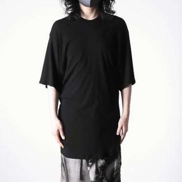 907CUM4 COTTON HIGH TWIST RIB　BLACK No.15