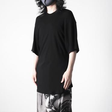 907CUM4 COTTON HIGH TWIST RIB　BLACK No.16