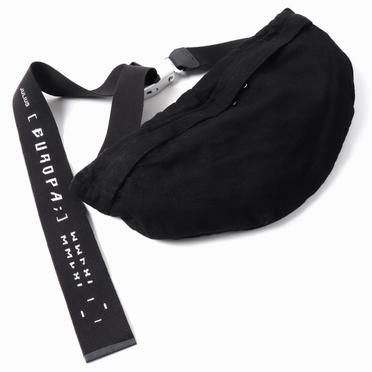 907BGU1 12oz DENIM / LEATHER　BLACK No.1