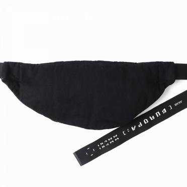 907BGU1 12oz DENIM / LEATHER　BLACK No.3