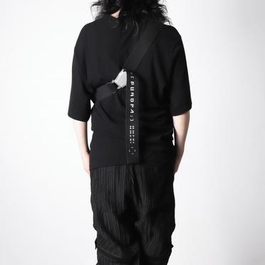 907BGU1 12oz DENIM / LEATHER　BLACK No.11