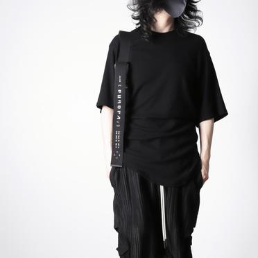 907BGU1 12oz DENIM / LEATHER　BLACK No.12