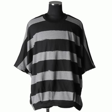 Bound Border Dolman Tee　BLACK No.1