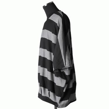 Bound Border Dolman Tee　BLACK No.3