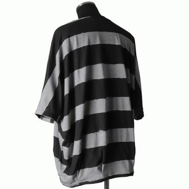Bound Border Dolman Tee　BLACK No.4