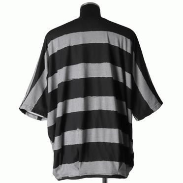 Bound Border Dolman Tee　BLACK No.5