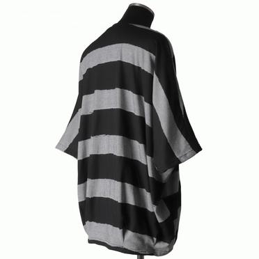 Bound Border Dolman Tee　BLACK No.6
