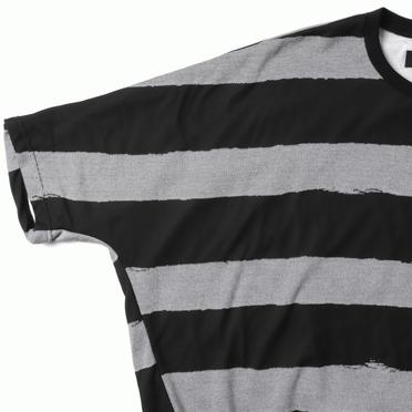 Bound Border Dolman Tee　BLACK No.8