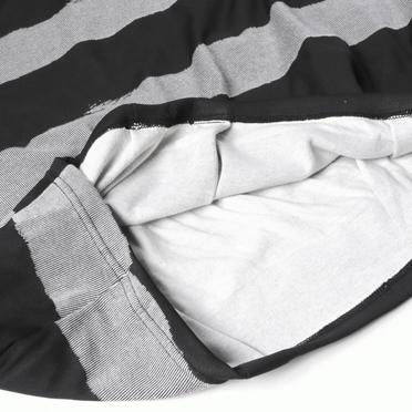 Bound Border Dolman Tee　BLACK No.12