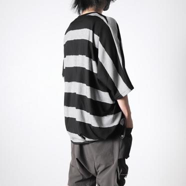 Bound Border Dolman Tee　BLACK No.19