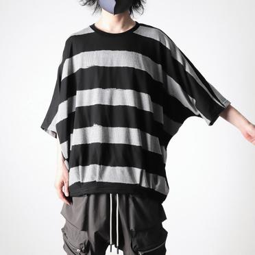 Bound Border Dolman Tee　BLACK No.20