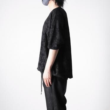 Jacquard Dolman Tee　BK×DGY No.15
