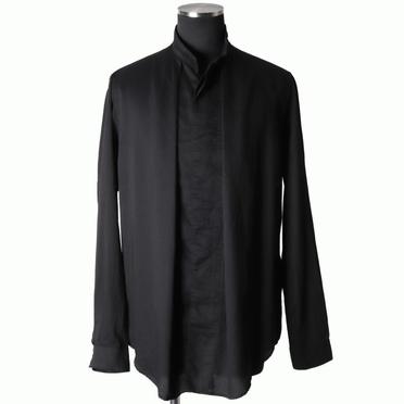 907SHM4 COTTON/SILK SATIN　BLACK No.1