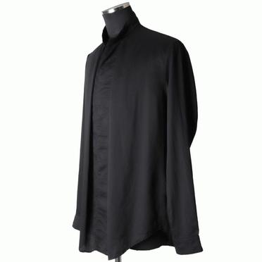 907SHM4 COTTON/SILK SATIN　BLACK No.2