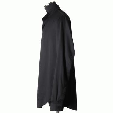 907SHM4 COTTON/SILK SATIN　BLACK No.3