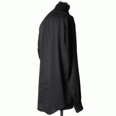 907SHM4 COTTON/SILK SATIN　BLACK No.6