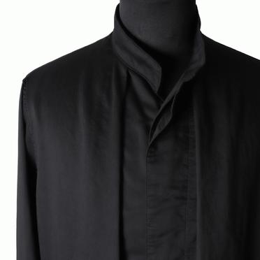 907SHM4 COTTON/SILK SATIN　BLACK No.7
