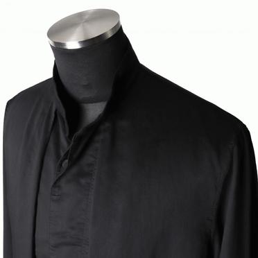 907SHM4 COTTON/SILK SATIN　BLACK No.8