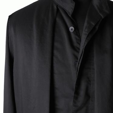 907SHM4 COTTON/SILK SATIN　BLACK No.10