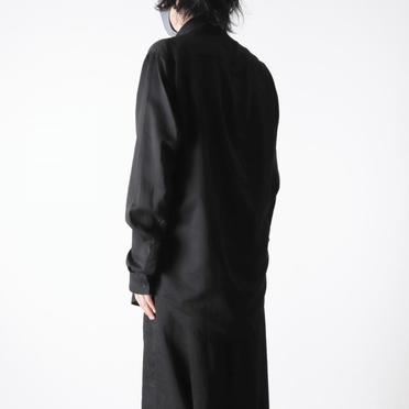 907SHM4 COTTON/SILK SATIN　BLACK No.18
