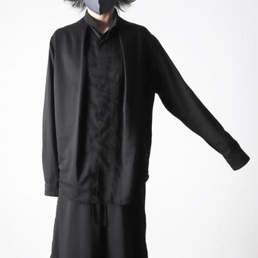 907SHM4 COTTON/SILK SATIN　BLACK No.22
