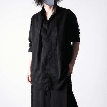 907SHM4 COTTON/SILK SATIN　BLACK No.23