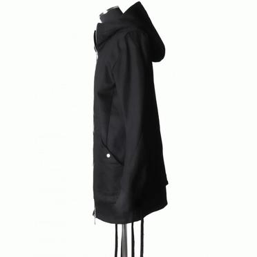 Hoodie Denim Jacket　BLACK No.3