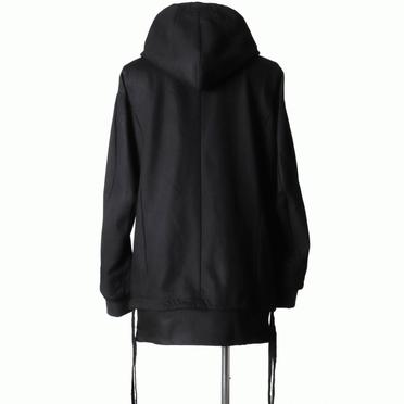 Hoodie Denim Jacket　BLACK No.5