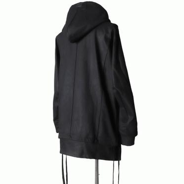 Hoodie Denim Jacket　BLACK No.6