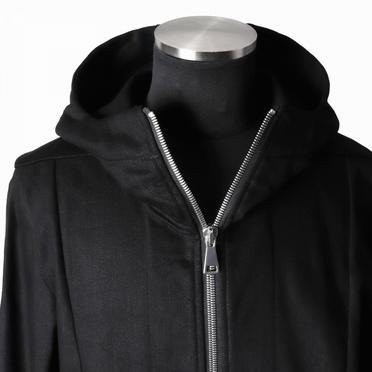 Hoodie Denim Jacket　BLACK No.7