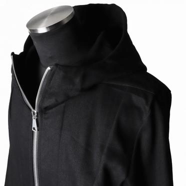 Hoodie Denim Jacket　BLACK No.8